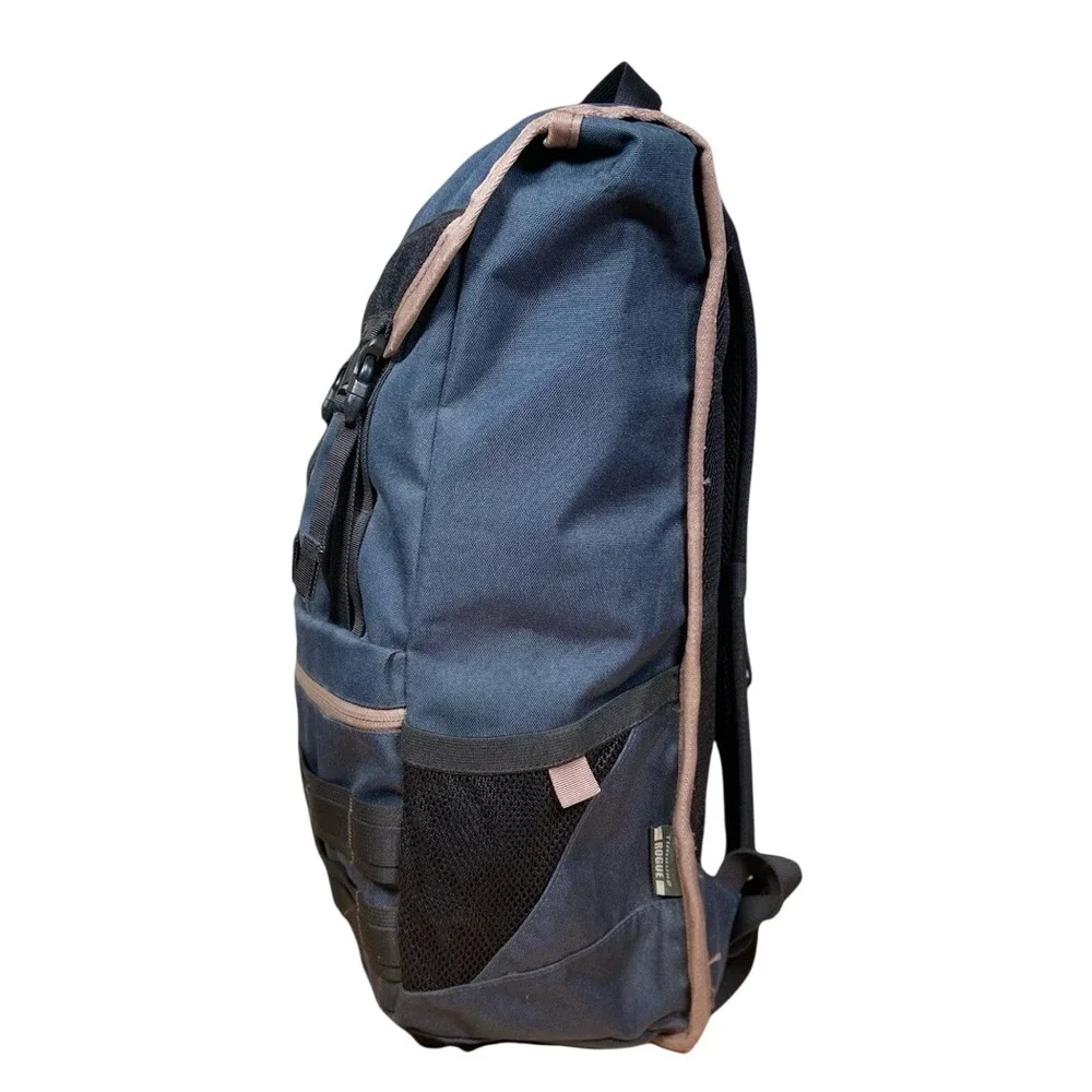 Timbuk2 Rogue Backpack Navy Gray‎ Roll Top Commuter Laptop Travel Bag